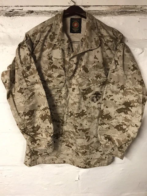 USMC Issued MCCUU Desert MARPAT Camouflage Blouse, Cammies XSmall Short