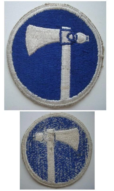 US WW2 PATCH insigne 19th army normandie dday Utah para veste casque GI ...