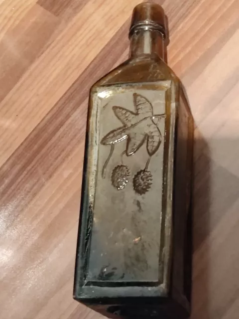 Antique 1872 Hops Bottle - "Dr Soules" Hops Bitters