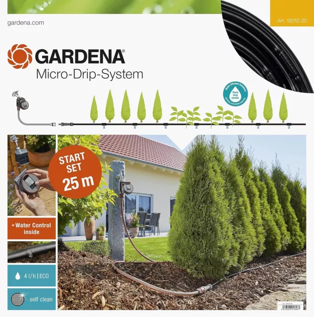 Gardena Kit D'arrosage Goutte-A-Goutte - Systeme D'arrosage Micro Drip - 25 M