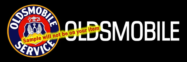 Oldsmobile 'A' Dealer Cars Sales Service Stickers Signs Fridge Magnets Decals
