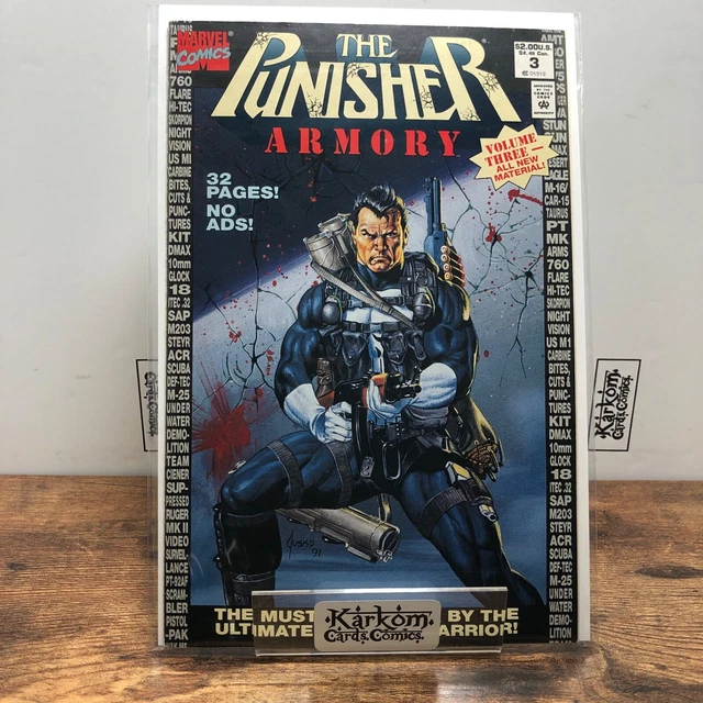 MARVEL The Punisher Armory Vol 1 3 / Joe Jusko cover