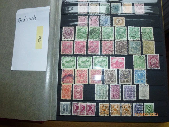 Briefmarkensammlung Österreich