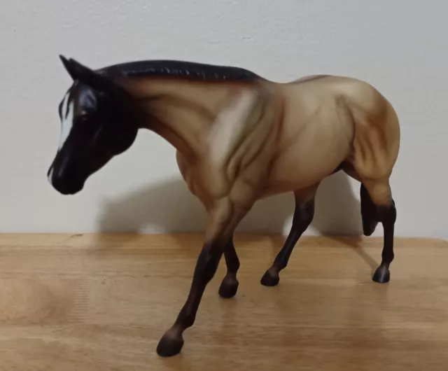 ☃️🌲Breyer horse Picture perfect series dun buckskin zippo pine bar QH western