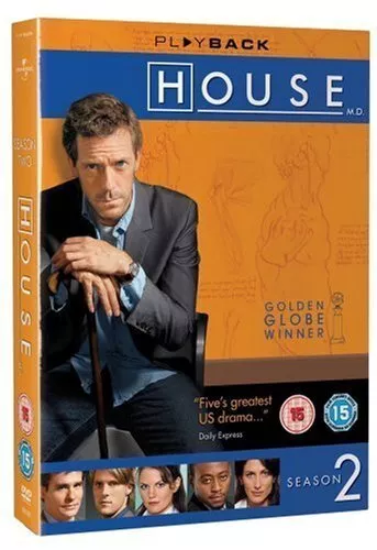 House - Season 2 (Hugh Laurie) [DVD] - DVD  UYVG The Cheap Fast Free Post