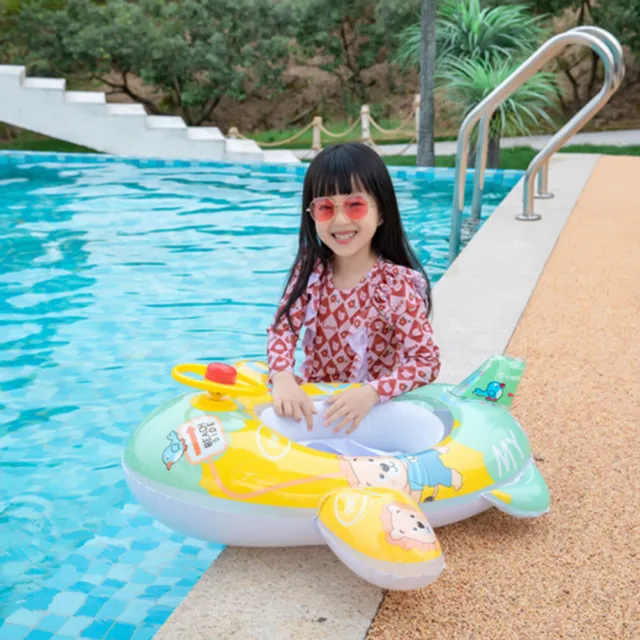 Baby Pool Cute Portable Cartoon Shaped Inflatable Swimming Ring For Beaches