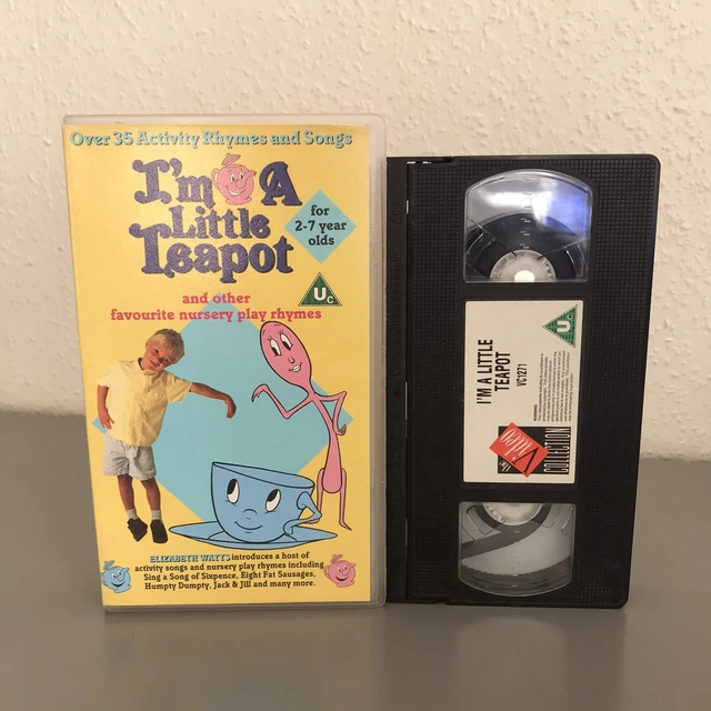 I M A LITTLE Teapot Vhs Video Favourite Nursery Play Rhymes I M A LITTLE Teapot Vhs Video Favourite Nursery Play Rhymes