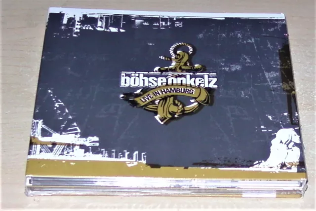 Böhse Onkelz Live In Hamburg Doppel Cd Im Geprägtem Digipak Neu & Ovp 3