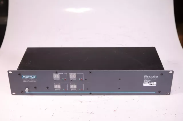 Ashly Protea System II 4.24 GS, 4 Channel 24 Bit Equalizer