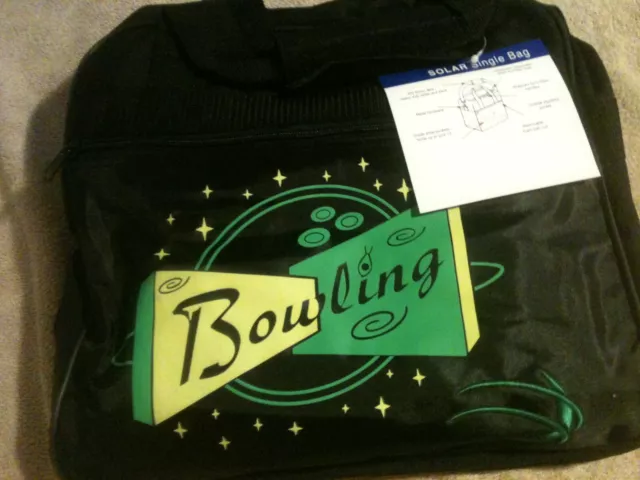 NIB BSI Solar bowling ball Bag  & microfiber towel !  Free Ship east Coast only