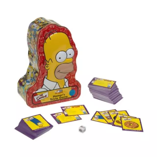 Cardinal Boardgame Simpsons - Homers Trivia Game Box unplayed
