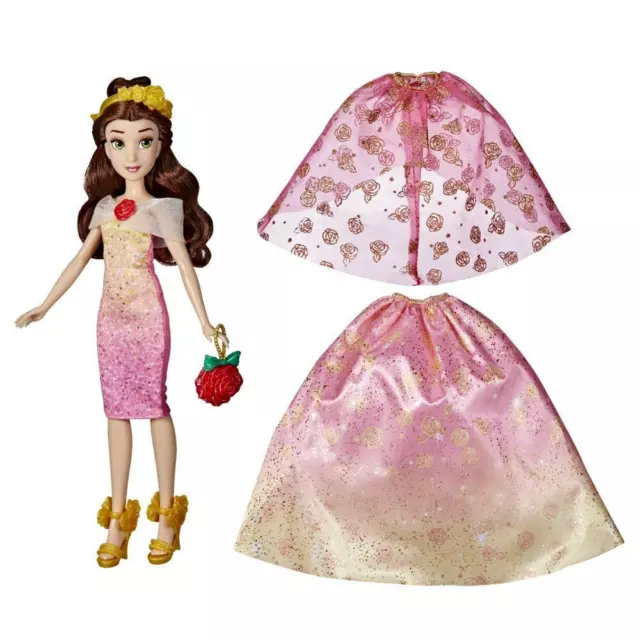 Disney Princess Belle Fashion Doll w/ 10 Outfits *NEW* 2