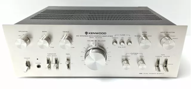 Kenwood KA-8100 DC Stereo integrated amplifier top di gamma hifi vintag anni 70