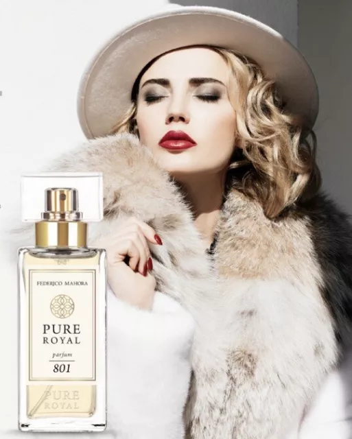 PERFUME WOMEN FM Pure Royal 50ml No 801 14.99 PicClick UK