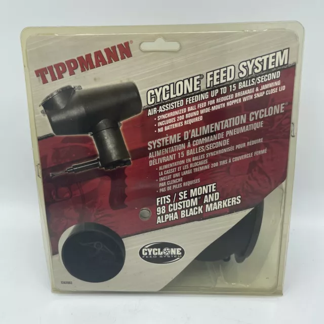 Tippmann Cyclone Feed Kit - Custom 98, Alpha Black & Project Salvo