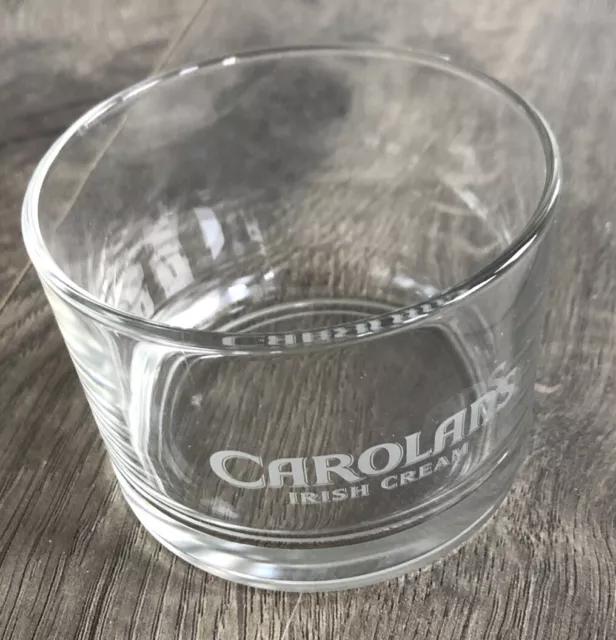 Carolans Irish Cream Low Ball Whiskey Glass