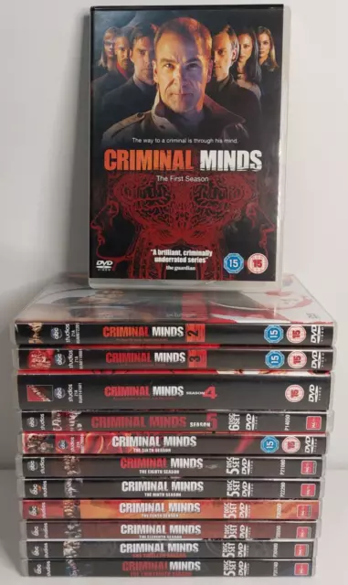 Criminal Minds DVD Series Complete Seasons 1-13 Missing S7 TV Show R4 And 2 Mix