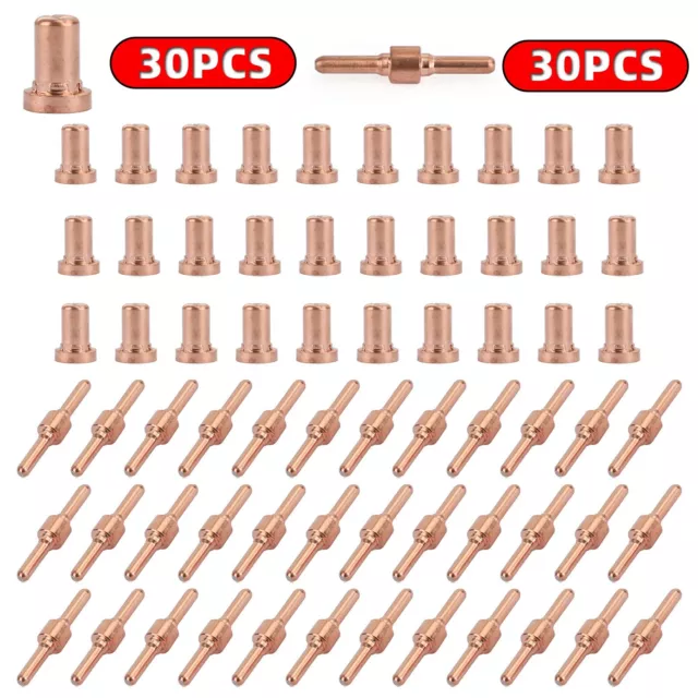 60x Coupeur Plasma Coupant Consommables Accessoires Embout Pt-31 LG-40 Torche A 3