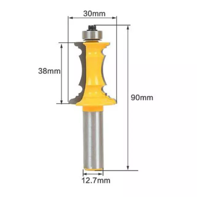 Outil de travail du bois design innovant pour cadre onglet 12 mm tige porte teno 3