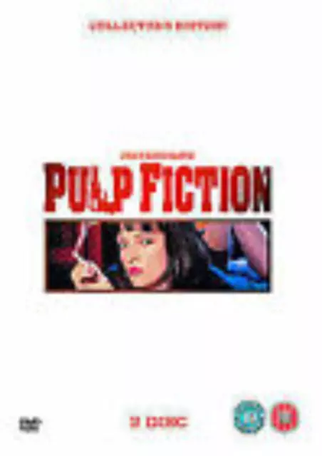 Pulp Fiction (DVD, 2008, 2-Disc Set) Tim Roth 1999 DVD Top-quality