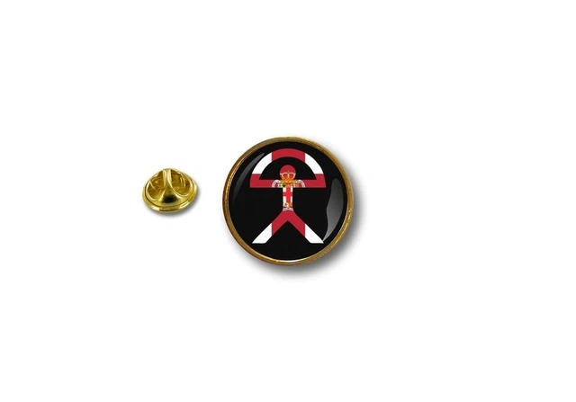 Anstecknadel Pin – Motorrad Wolf Biker Design, 20 Mm, Mit Butterfly-Verschluss