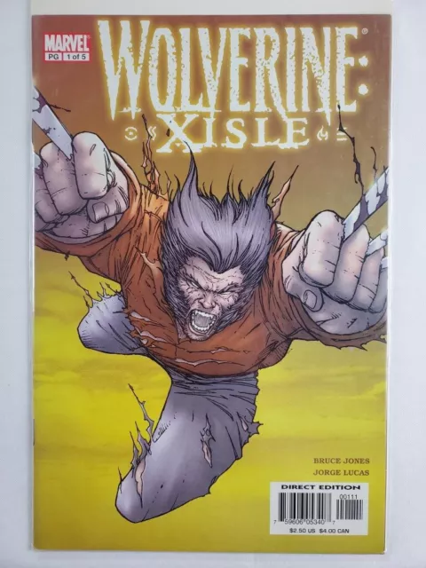Wolverine Xisle Issue 1 Marvel Comics 2003 1st Print Featuring Wolverine