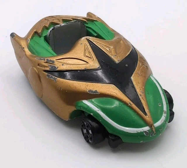 POWER RANGERS NINJA Storm Green Samurai Action Racer Micro Diecast Car ...