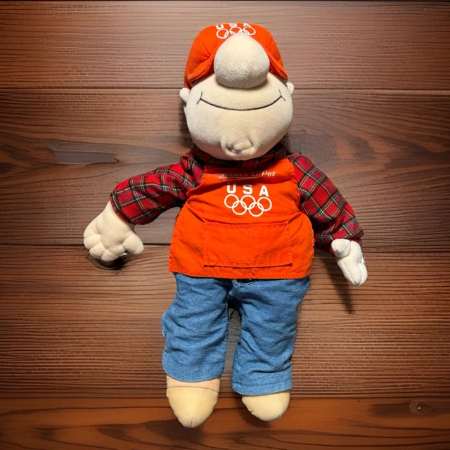 VINTAGE HOME DEPOT Homer D Poe 15” Plush Doll $40.00 - PicClick CA