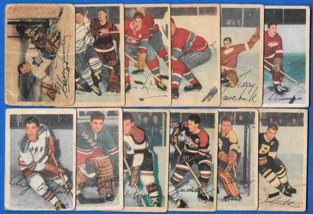 1953-54 Parkhurst 53-54 Parkies Nhl Hockey Card 1-100 See List