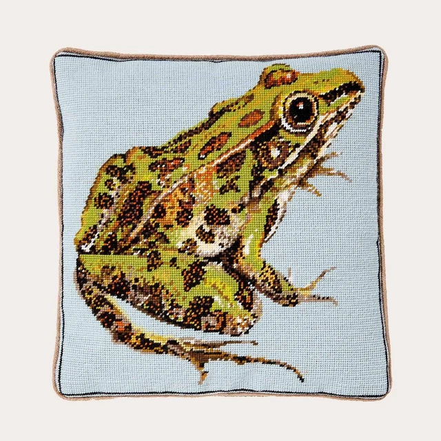 EHRMAN LEOPARD FROG Elian McCready **PAPER Chart ONLY** for needlepoint
