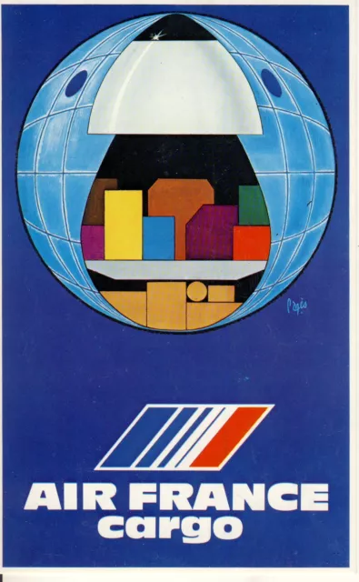 Carte Postale / Postcard / Aviation / Illustrateur Pages / Air France