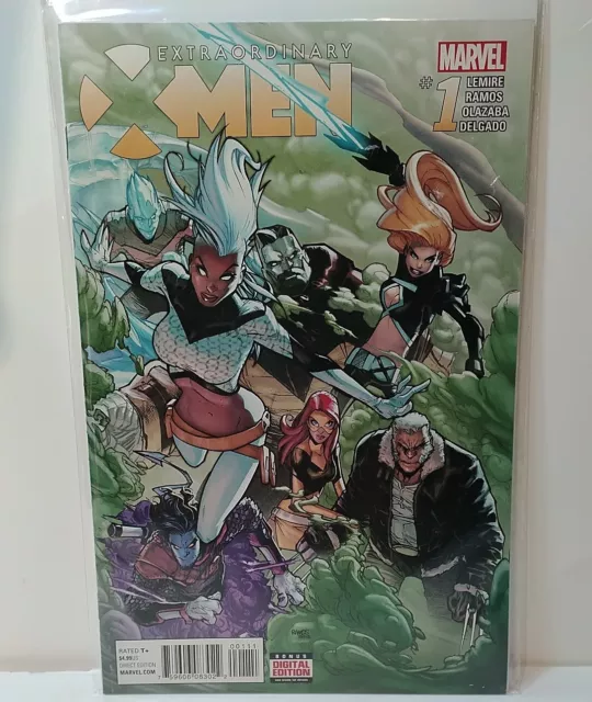 Extraordinary X-Men #1 NM- 9.2 Marvel Comics 2016 Nightcrawler,Wolverine & Storm