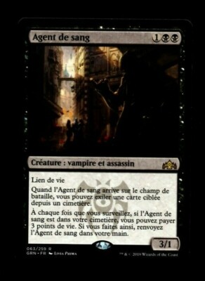 Mtg Magic Blood Operative Foil English Dated Release Agent De Sang Ravnica Eur 3 99 Picclick Fr
