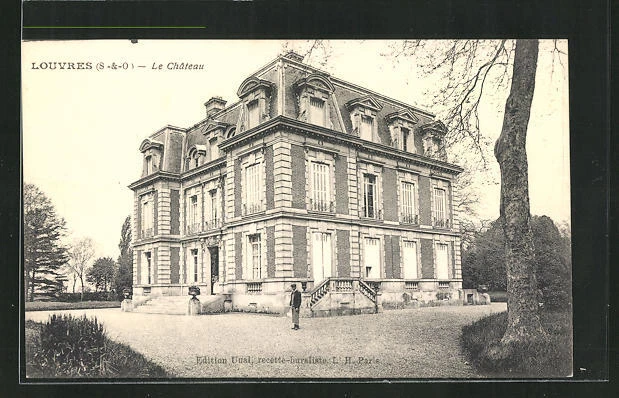 CPA Louvres, Le Château, château