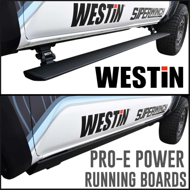 WESTIN PRO E Power Running Boards Fits 20222024 Toyota Tundra Double