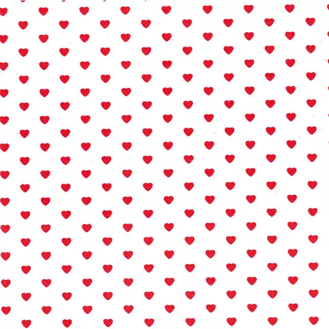 Little Hearts Tissue Paper 500x750mm Multi Listing