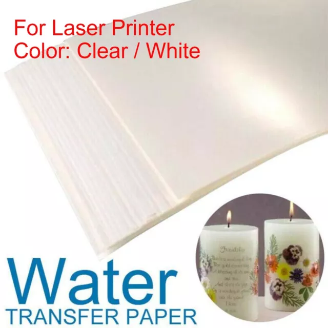 Water Slide A4 Decals For Laser Printer Water Slide Transfer Paper UK