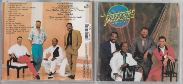 Tavares - Check It Out - Scarce 1994 Canadian 16track CD