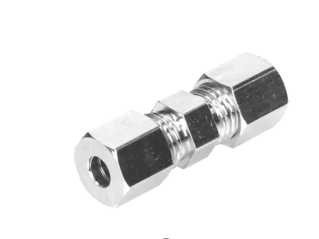 4x Verbinder für 6 mm Bremsleitung ohne Bördeln