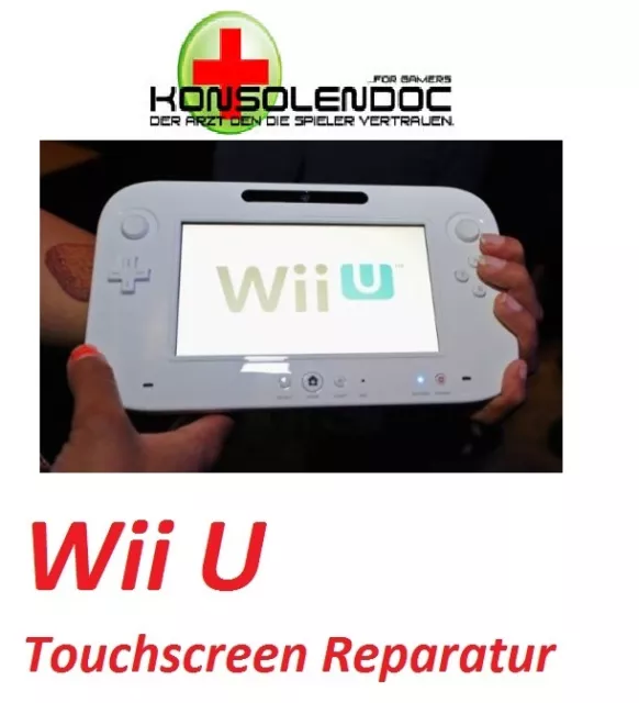 KDOC: Nintendo WiiU Wii U Gamepad defekt Reparatur vom Touchscreen LCD Screen