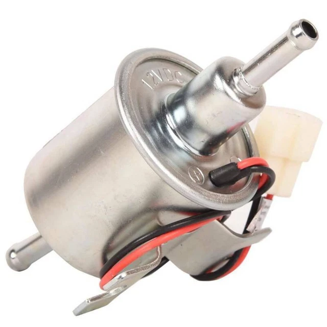 HEP-02A Universal Electric Fuel Pump Inline Low Pressure 12V Gas Diesel