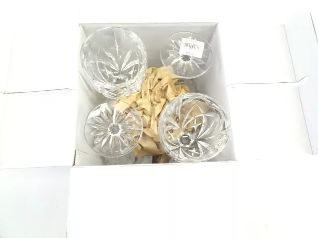 Waterford Marquis Brookside Wine Glasses Set 4 NEW in BOX Germany 150226
