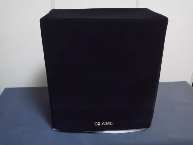 High-end reel to reel cover for AKAI GX-635D made of velvet suede made to order
