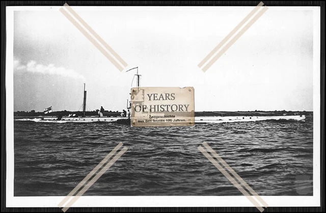 FOTO 1.WK WELTKRIEG 19141918 Unterseeboot UBoot U 4 Kaiserliche