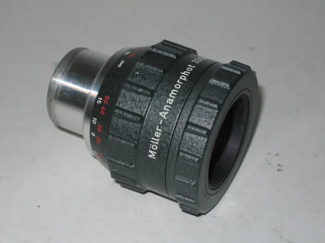Möller-Anamorphot 32/2x - para proyectores de película de 16 mm