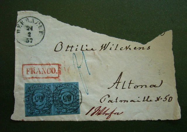 Sachsen, 10a (Paar), Herrnhut