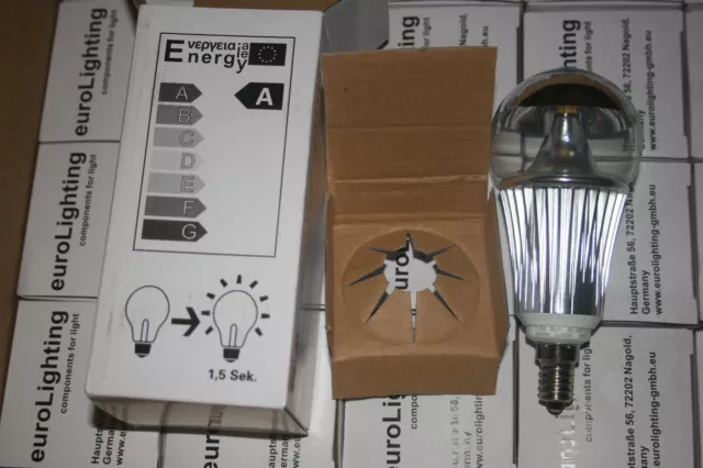 32 Stück ,euroLightning ,verspiegelte LED Birne, 7,5 W ,E14 ,(warmweiss),NEU+OVP