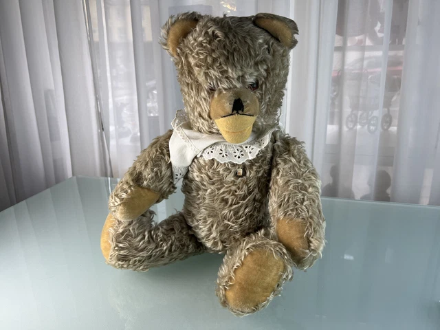 Ancien Ours de collection Teddy Bear circa 1940 08 Pintel