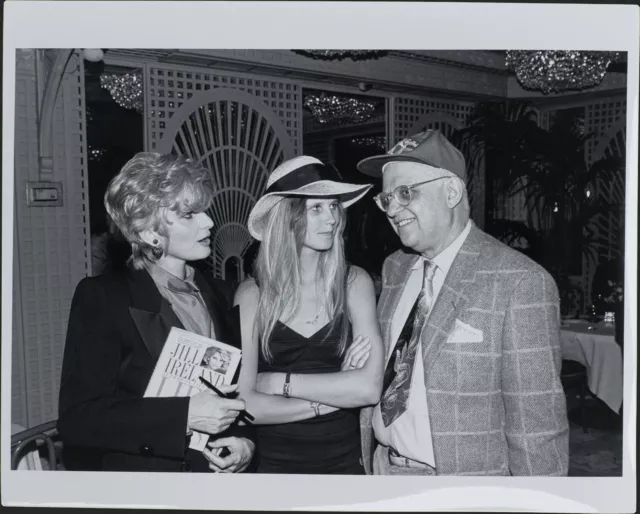 George Christy (Reporter), Petros Markaris, Jill Ireland ORIGINAL PHOTO