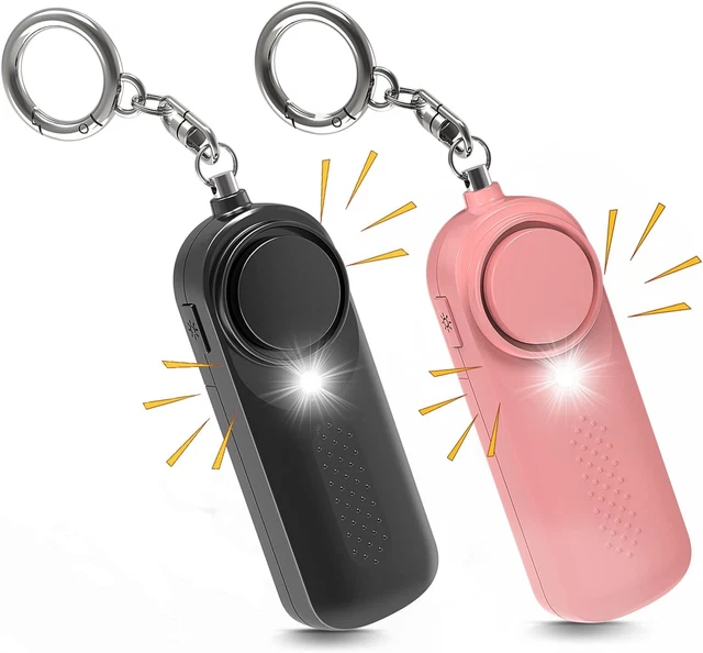 Allarme Di Sicurezza Personale 130 DB EMylo - Portachiavi Ricaricabile Con Torcia LED Per Donne E Anziani - Foto 12